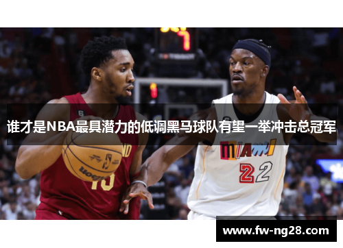 谁才是NBA最具潜力的低调黑马球队有望一举冲击总冠军